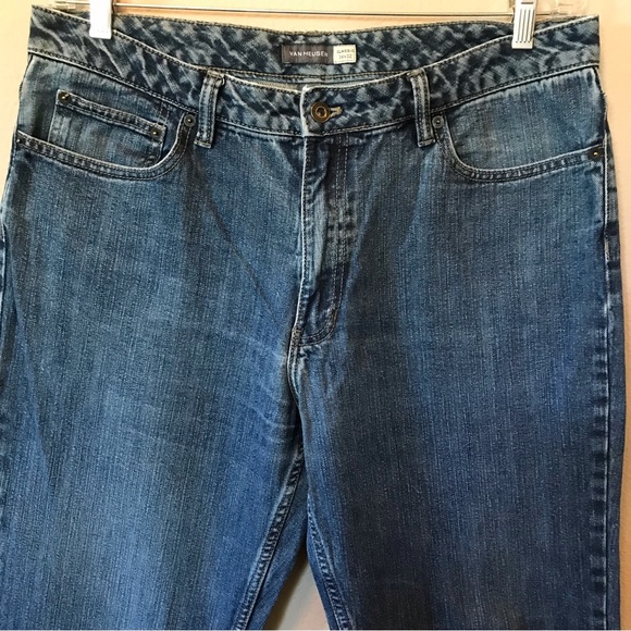 Van Heusen Classic Fit Blue Jeans Size 34 x 32 - Picture 3 of 14
